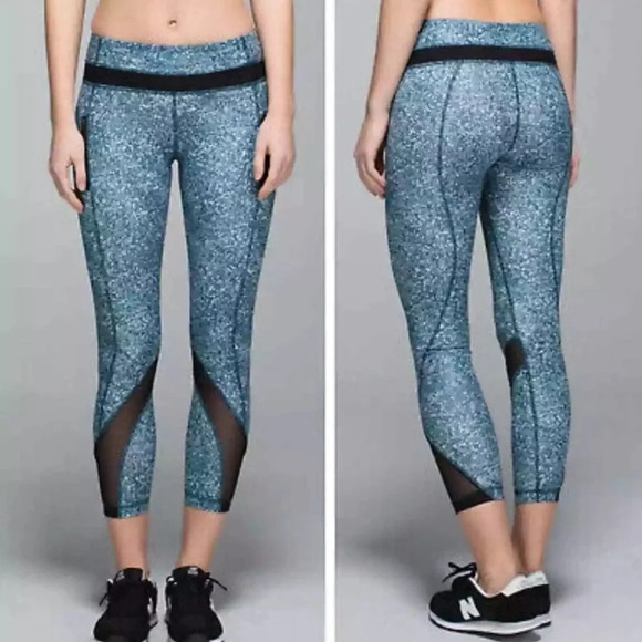 Lululemon inspire II pebble parfait size 4 leggings excellent condition - Picture 1 of 5